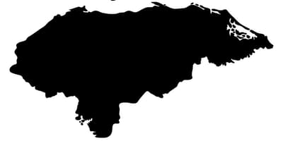 Karte von Honduras-Karte-Vektor